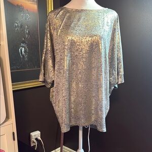 Silver/gold WRANGLER Women's Top. XL